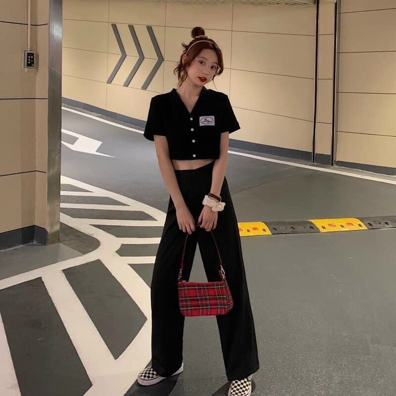 Áo croptop bae siêu xinh