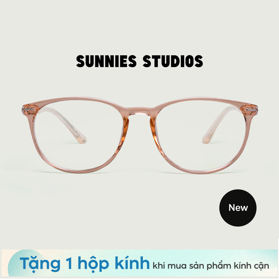 Gọng Kính Cận Sunnies Studios Gọng Vuông Zola Peach