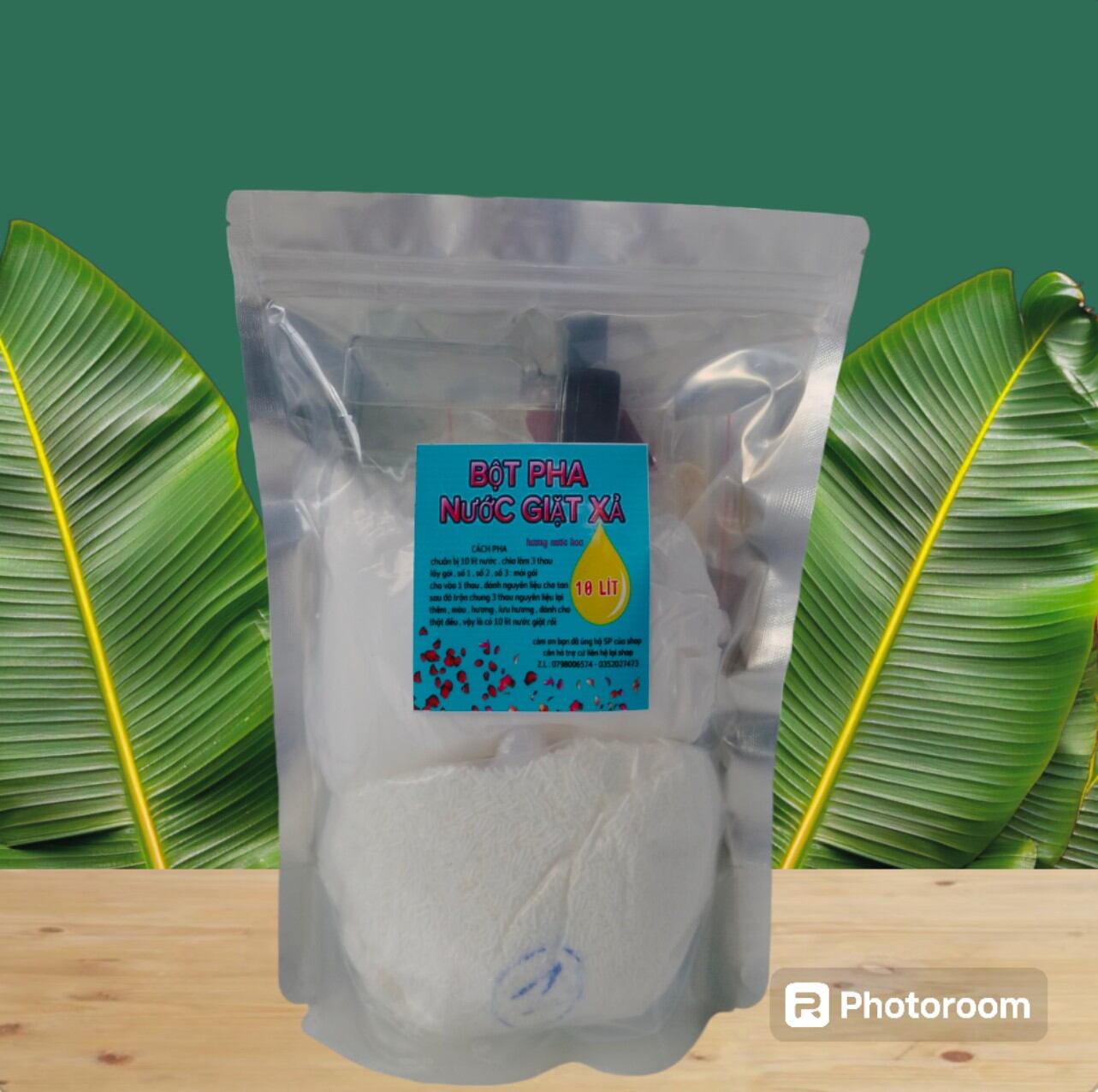 bột pha nước giặt xả 10 lít tại nhà hơn nước hoa