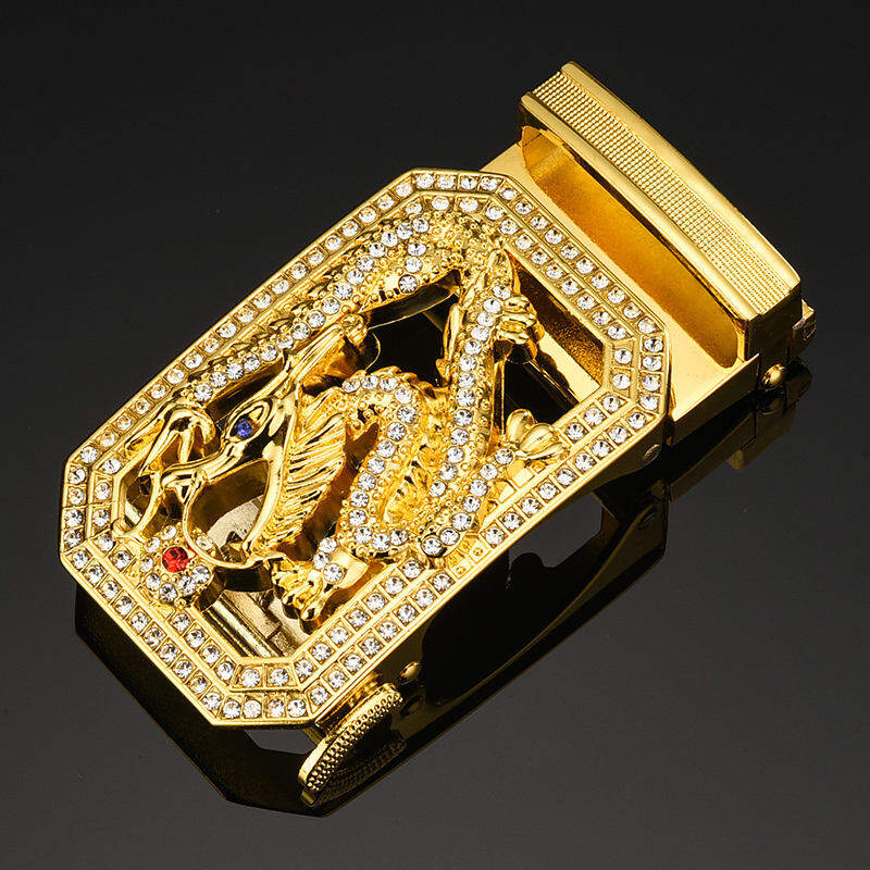 Thắt Lưng Nam Khóa Tự Động Đầu Khóa Tự Động 12 Con Giáp Đầu Khóa Tự Động Thắt Lưng Da Khóa Tự Động Cá Tính Đầu Khóa Cài