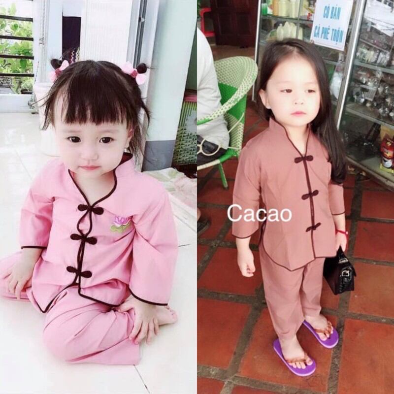 ĐỒ LAM ĐI CHÙA - MẪU XẨM CHO BÉ GÁI
