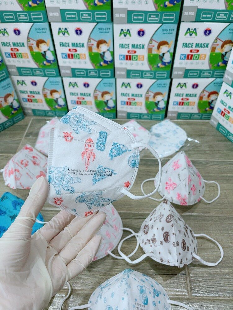 Khẩu trang n95 cho trẻ em hộp 20 cái