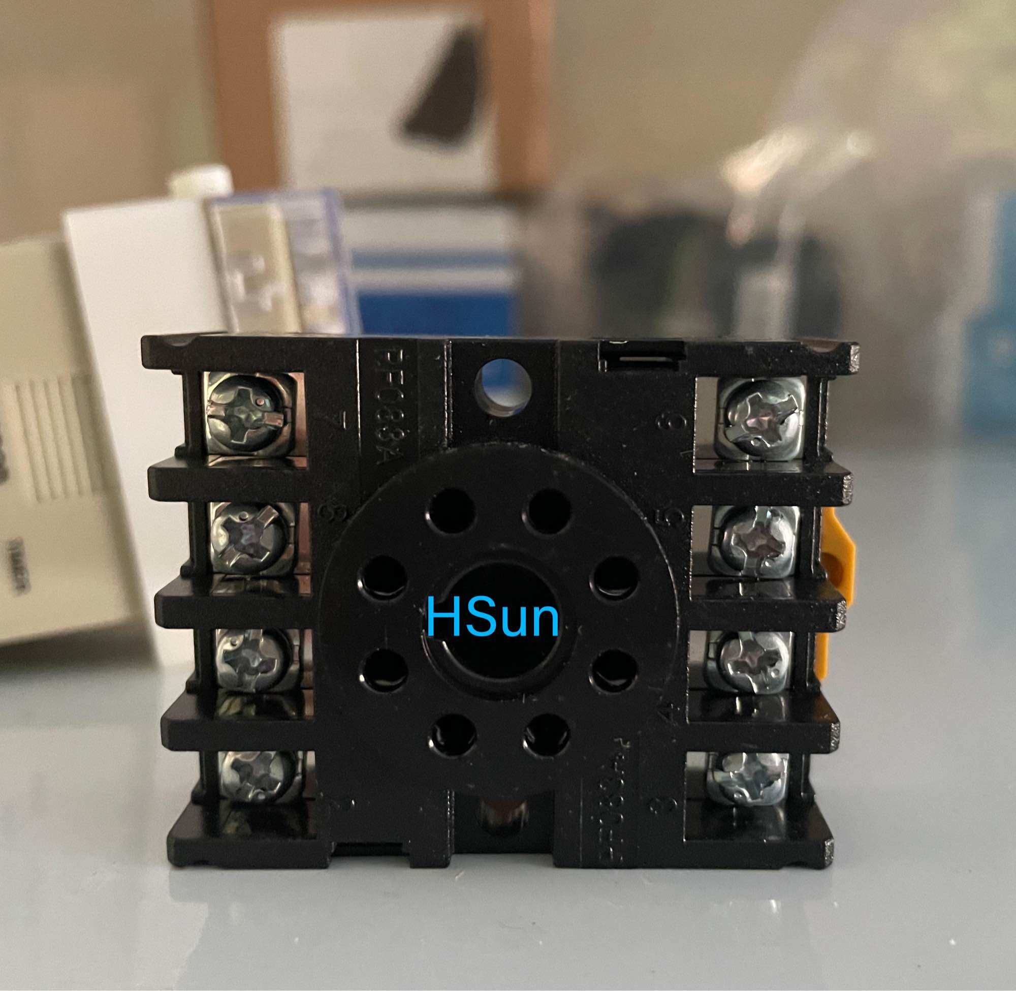 (LOẠI TỐT) Đồng hồ hẹn giờ thiết bị, rơ le thời gian Timer DH48 2Z (đã gồm đế)