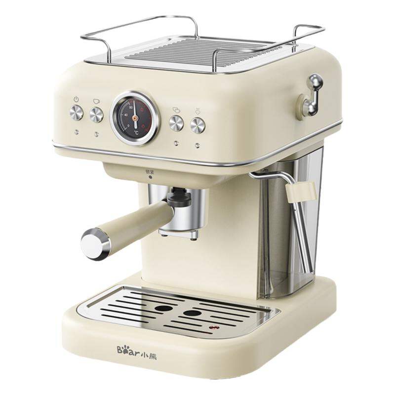 BEAR | Máy Pha Cà Phê Espresso Tự Động cho Nhà với Viên Nén và Máy Tạo Bọt Sữa