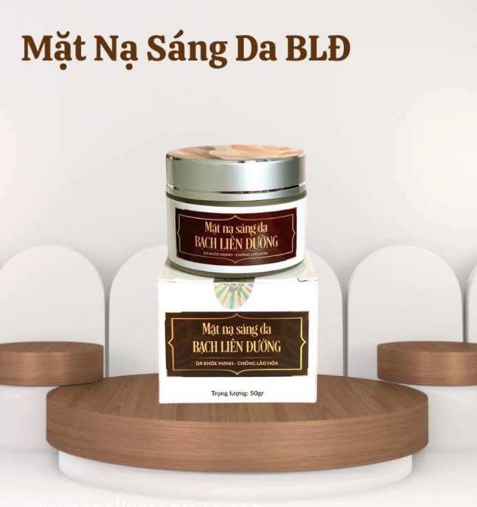Lọ Mặt Nạ Sáng Da Bạch Liên Đường