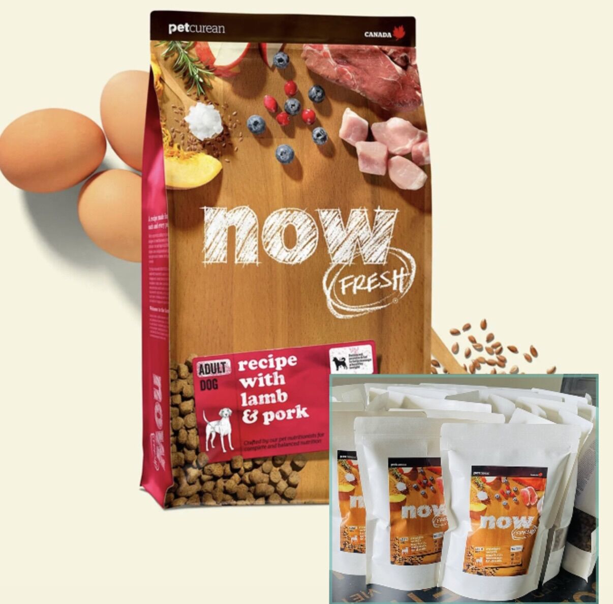 Hạt thức ăn cho chó 500 gram New Fresh