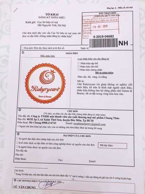 Thuốc trị mụn RubyCare