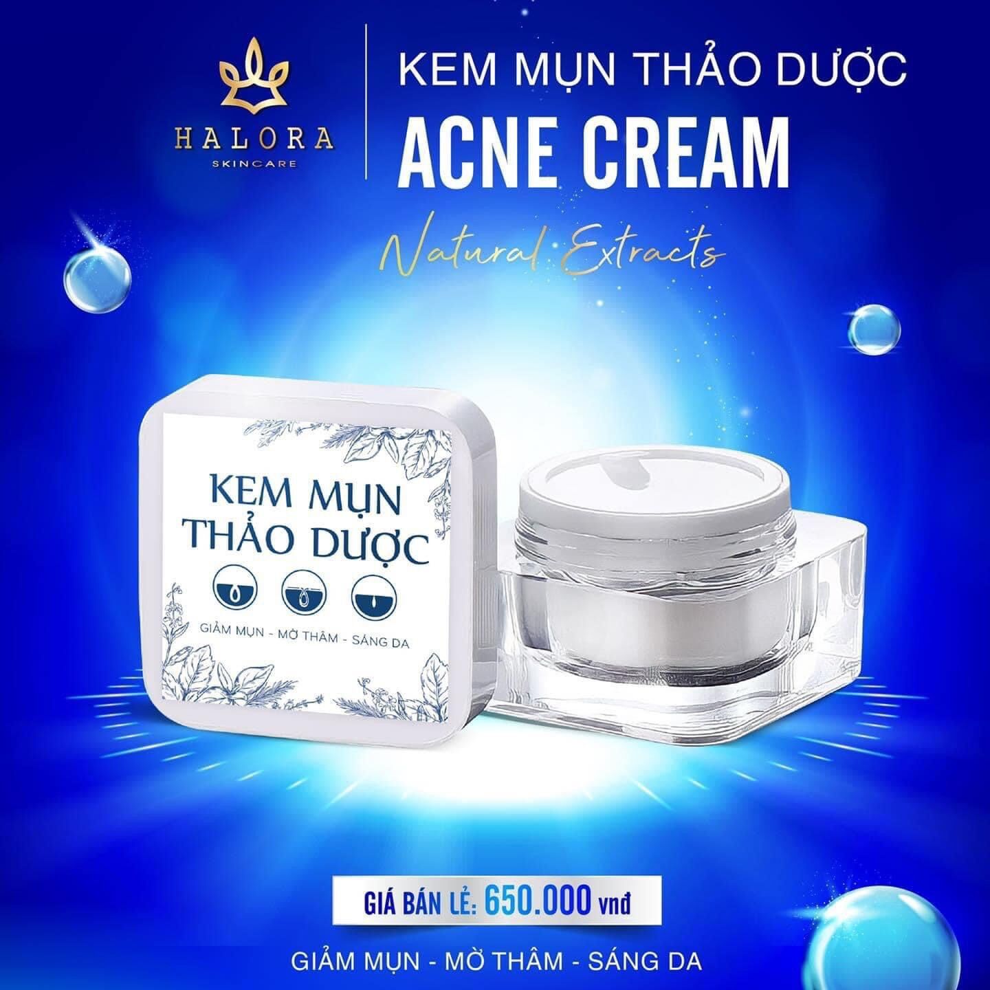 [HCM]Kem Mụn Halora ACNE CREAM