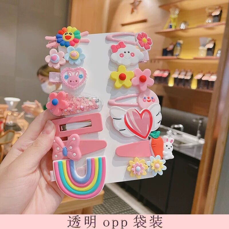 Set kẹp tóc cho bé gái KT04 [Ảnh thật]