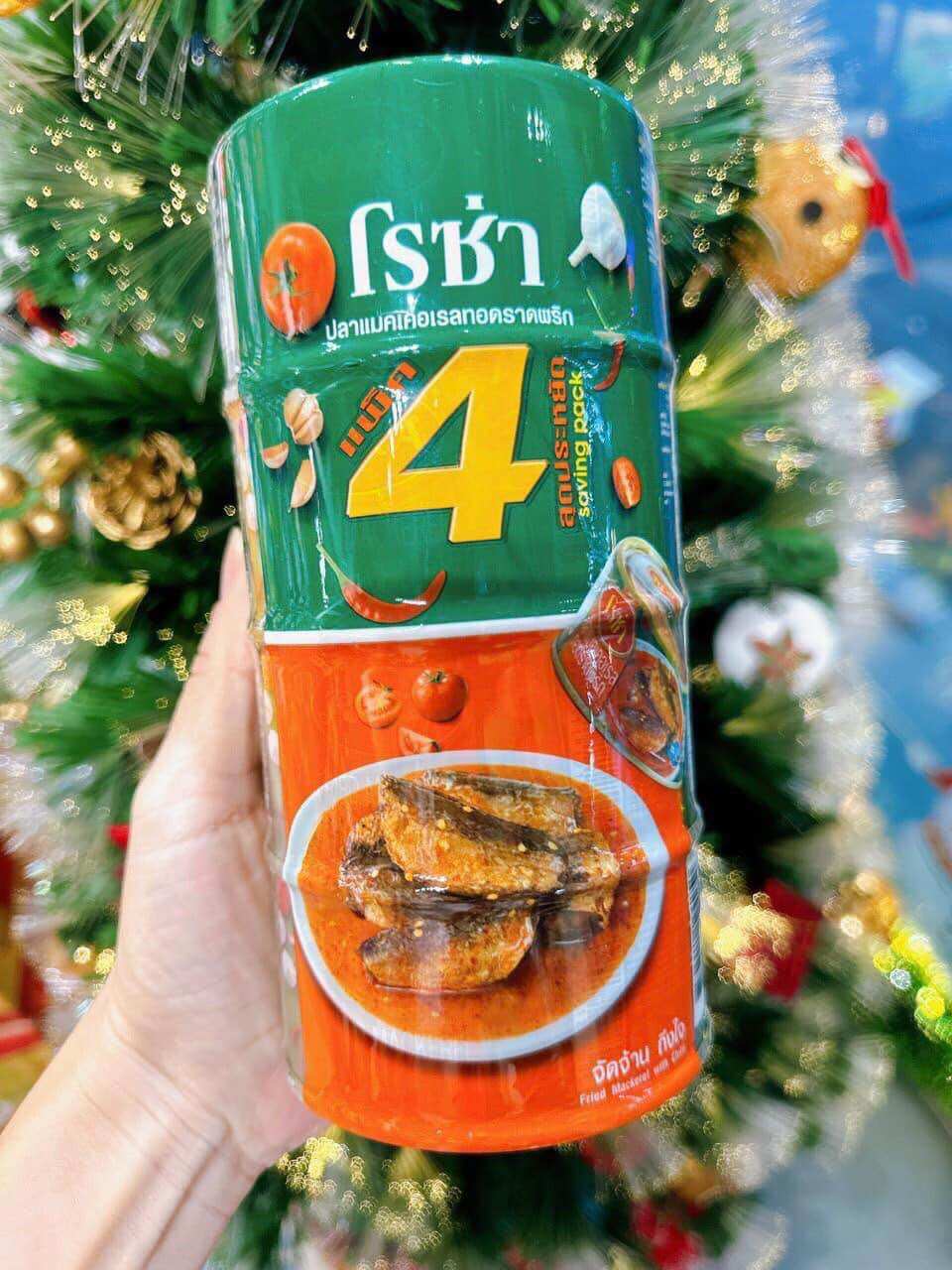 Lốc 4 hộp cá roza Thái Lan siêu ngon