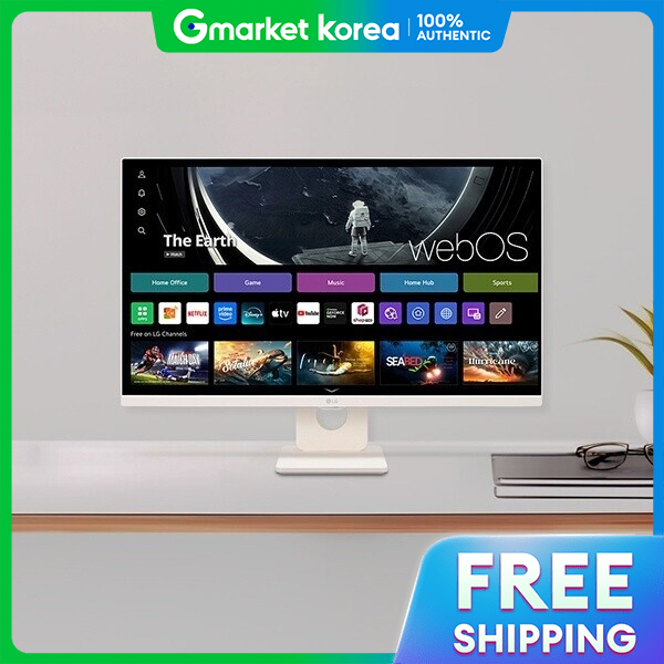Lg Electronics Genuine Smart Monitor 27-Inch Built-In Speaker / Remote Control Included / Giá 9,680,300 Đồng*Miễn phí vận chuyển