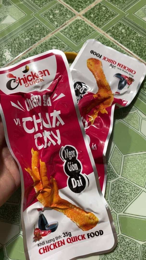 com bo 30 chân gà chua cay việt nam