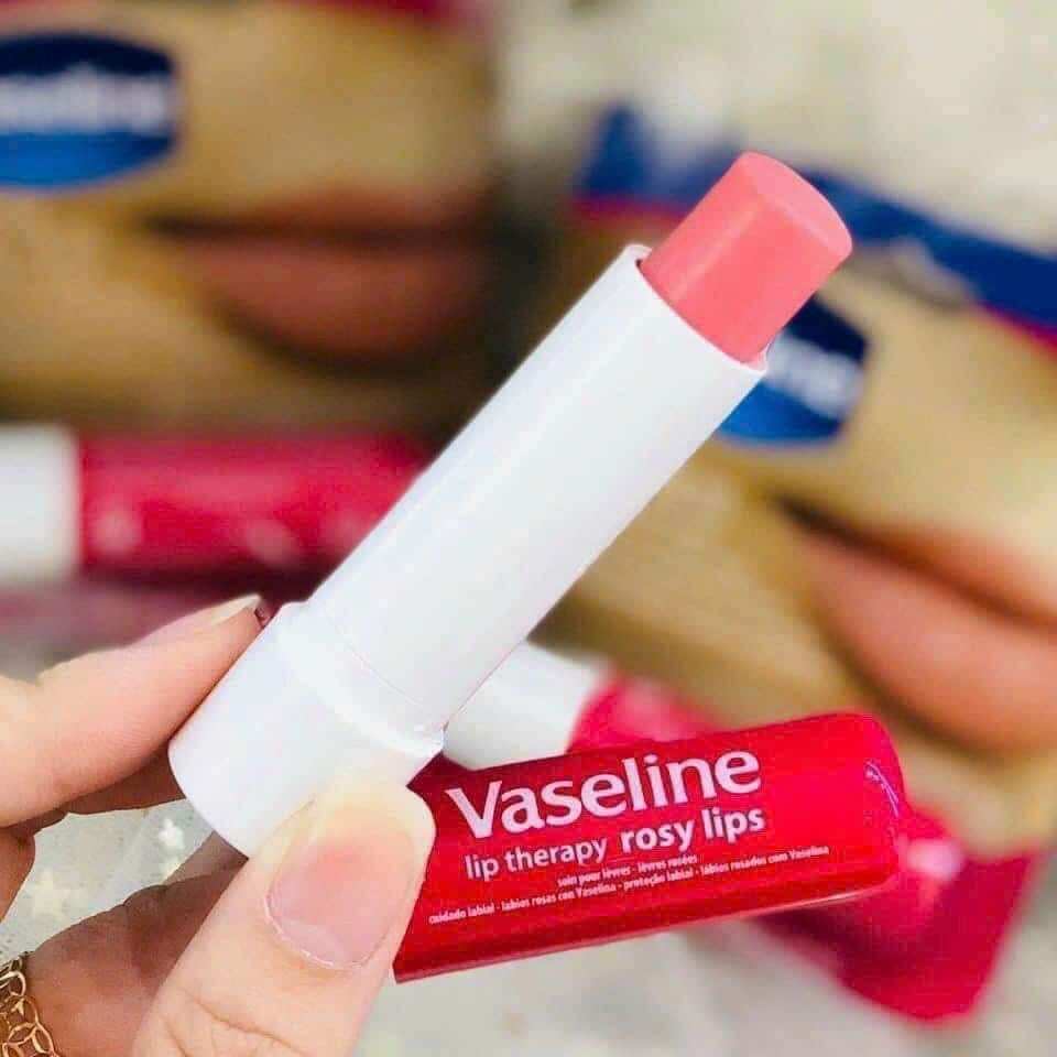 [ mẫu mới ] Son Dưỡng Môi Vaseline Lip Therapy Blush Cherry Chính Hãng