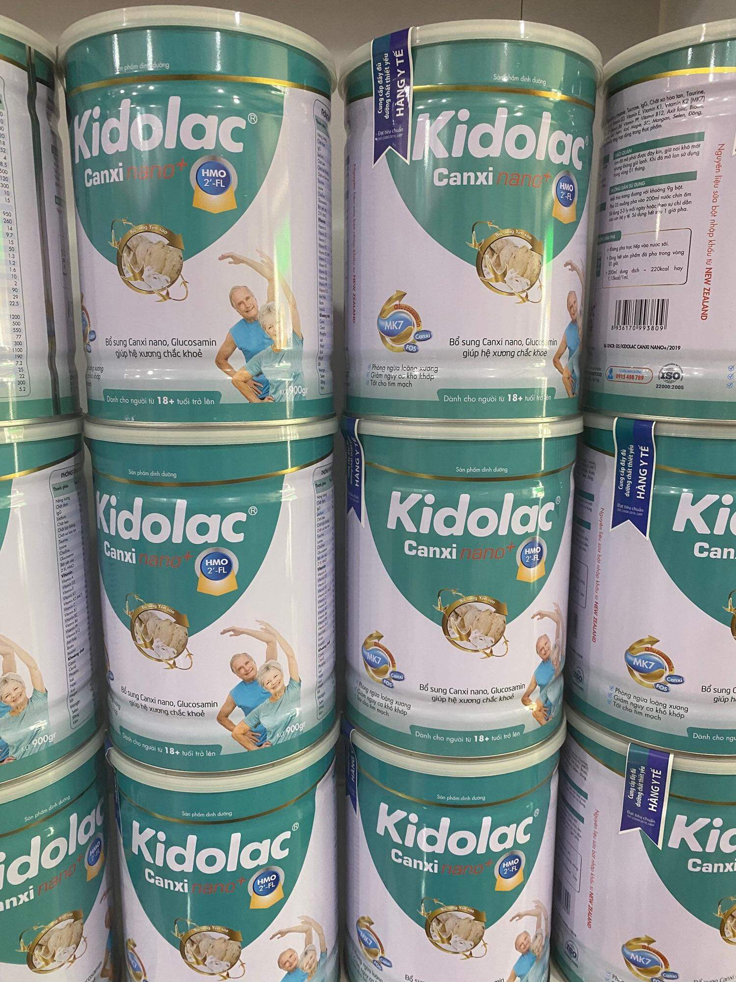 Sữa bột kidolac canxi nano