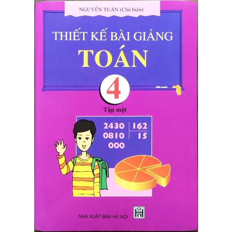 Sách - thiết kế bài giảng toán 4