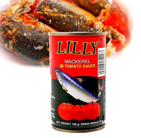 5 Hộp Cá sốt Cà LiLLy 155g HSD 2024