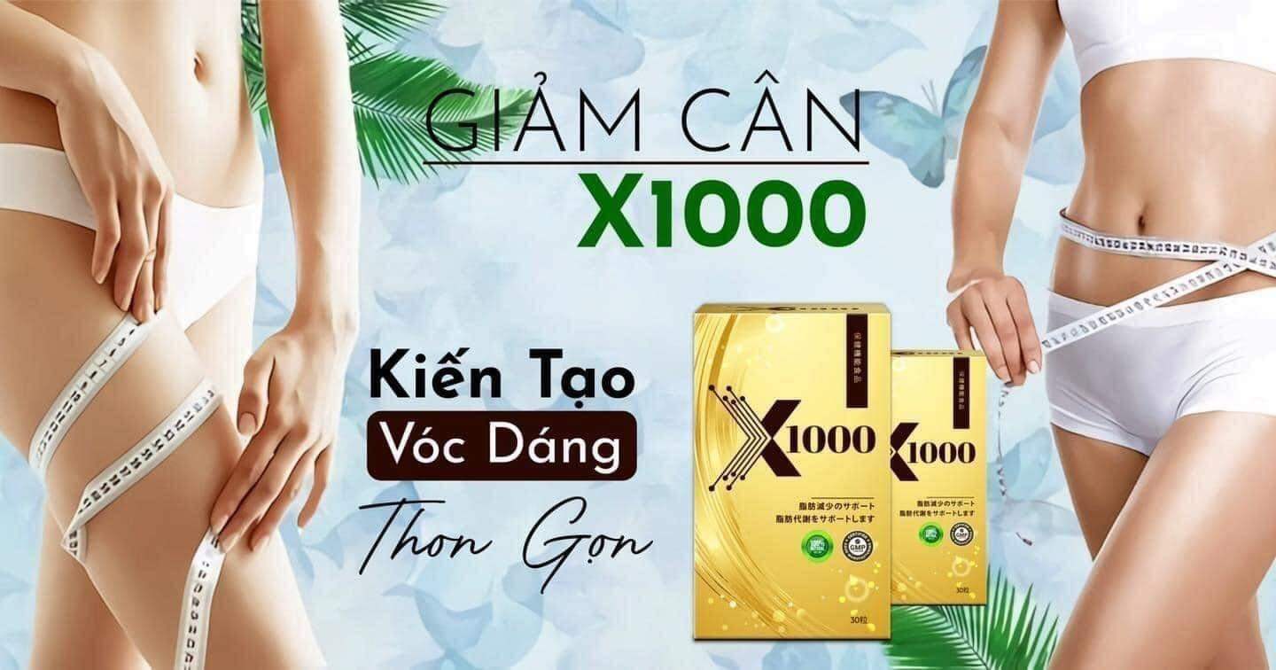 Giảm cân x1000 chính hãng ngân 98 giảm cực mạnh