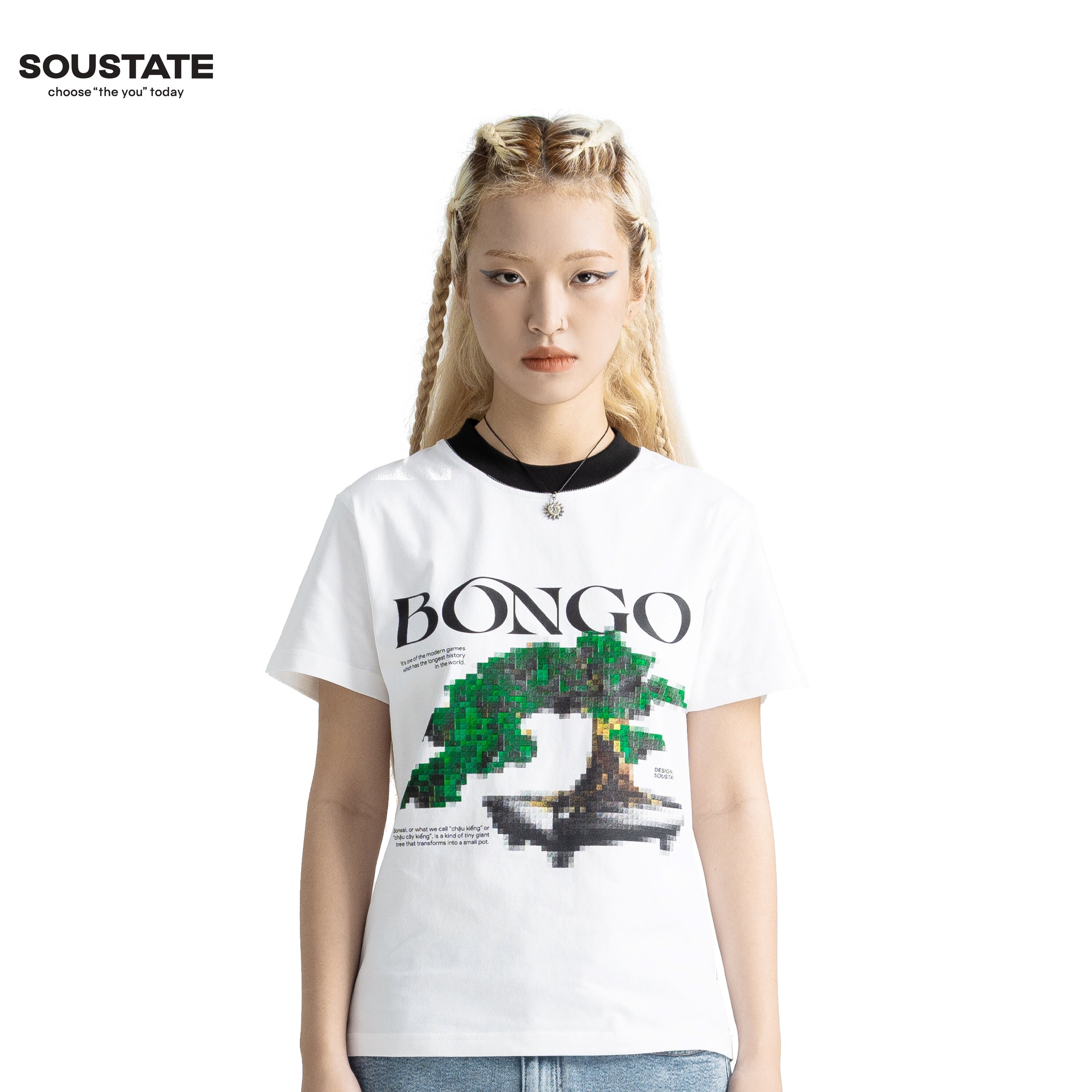 Áo thun classic fit soustate bongo