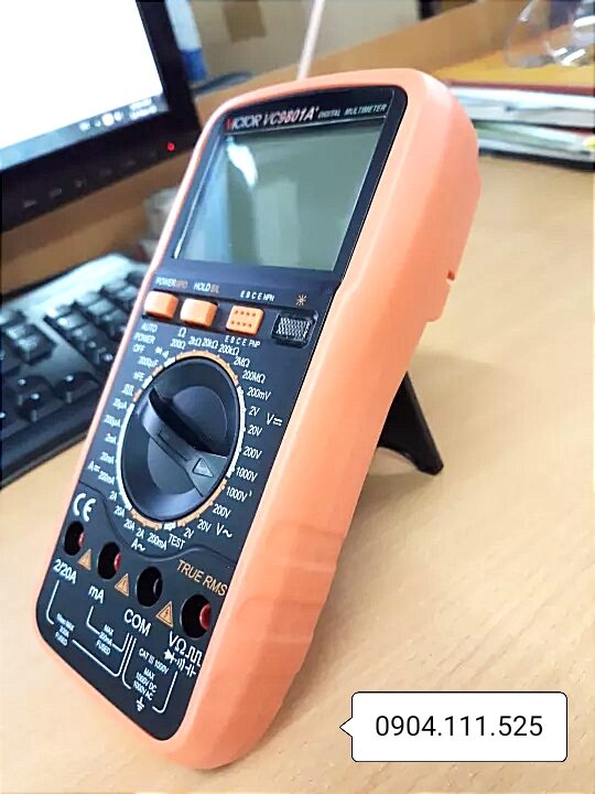 [HCM]Đồng hồ vạn năng VICTOR VC-9801A+