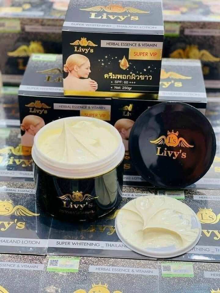 Kem body livy đen dưỡng trắng da
