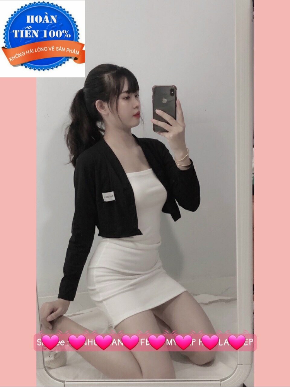 Đầm body 2dây ,áo khoác tay dài,thuân nguyễn ❤💋