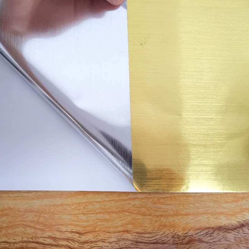 Decal vân nhôm xước dán tủ lạnh