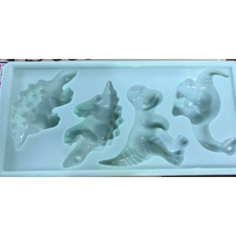 Khuôn rau câu, thạch trà sữa hình khủng long
