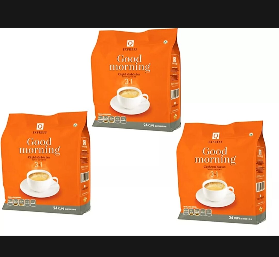 COMBO 03 Cà phê sữa GOOD MORNINH Trần Quang 480g (24 * 20)