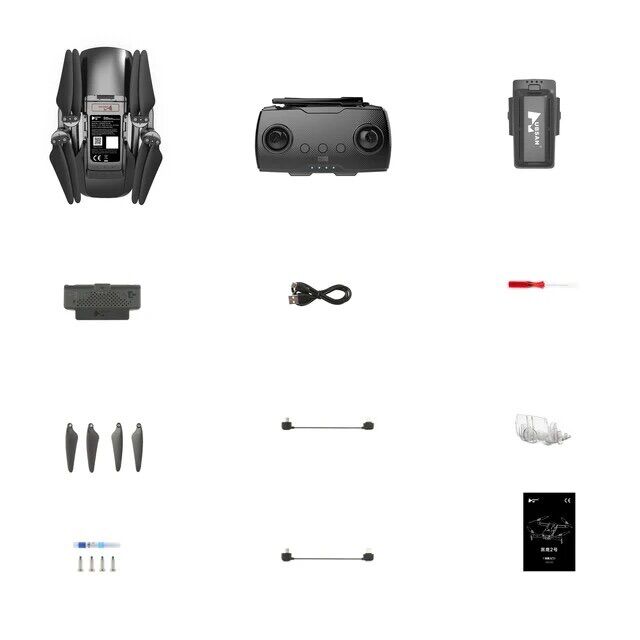 [HCM][Trả góp 0%] Flycam Blackhawk 2 Hubsan - 4K gimbal 3 trục - 5Km - bh 6 Tháng