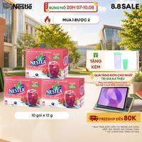 [ƯU ĐÃI THÁNG 8] Combo 3 Trà Việt Quất và Hoa Atiso Đỏ NESTEA