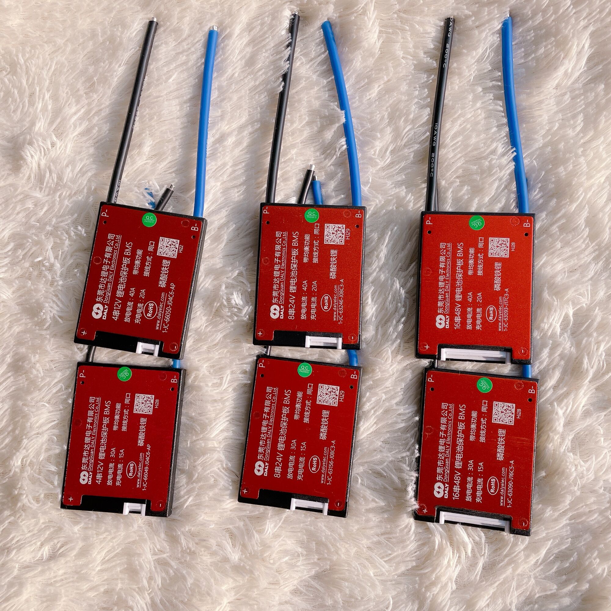BMS 8s 16s 30A 40A Daly dành cho pin lifepo4
