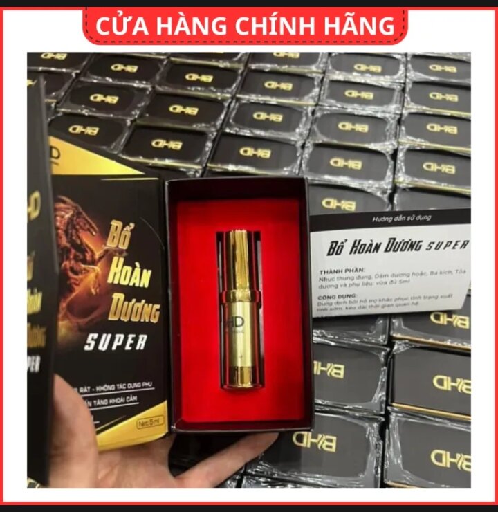 Xịt Thảo Dược Bổ Hoàn Dương 5 ml cho nam ( che tên sản phẩm)