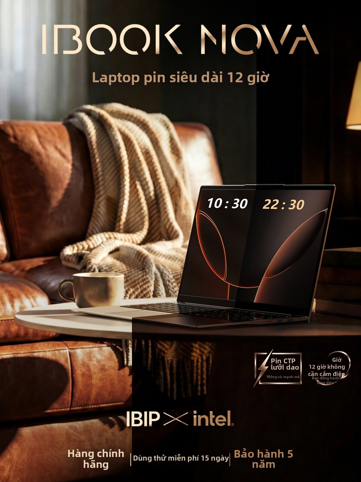 IBIP | Long Battery Life Ultra-Slim Notebook