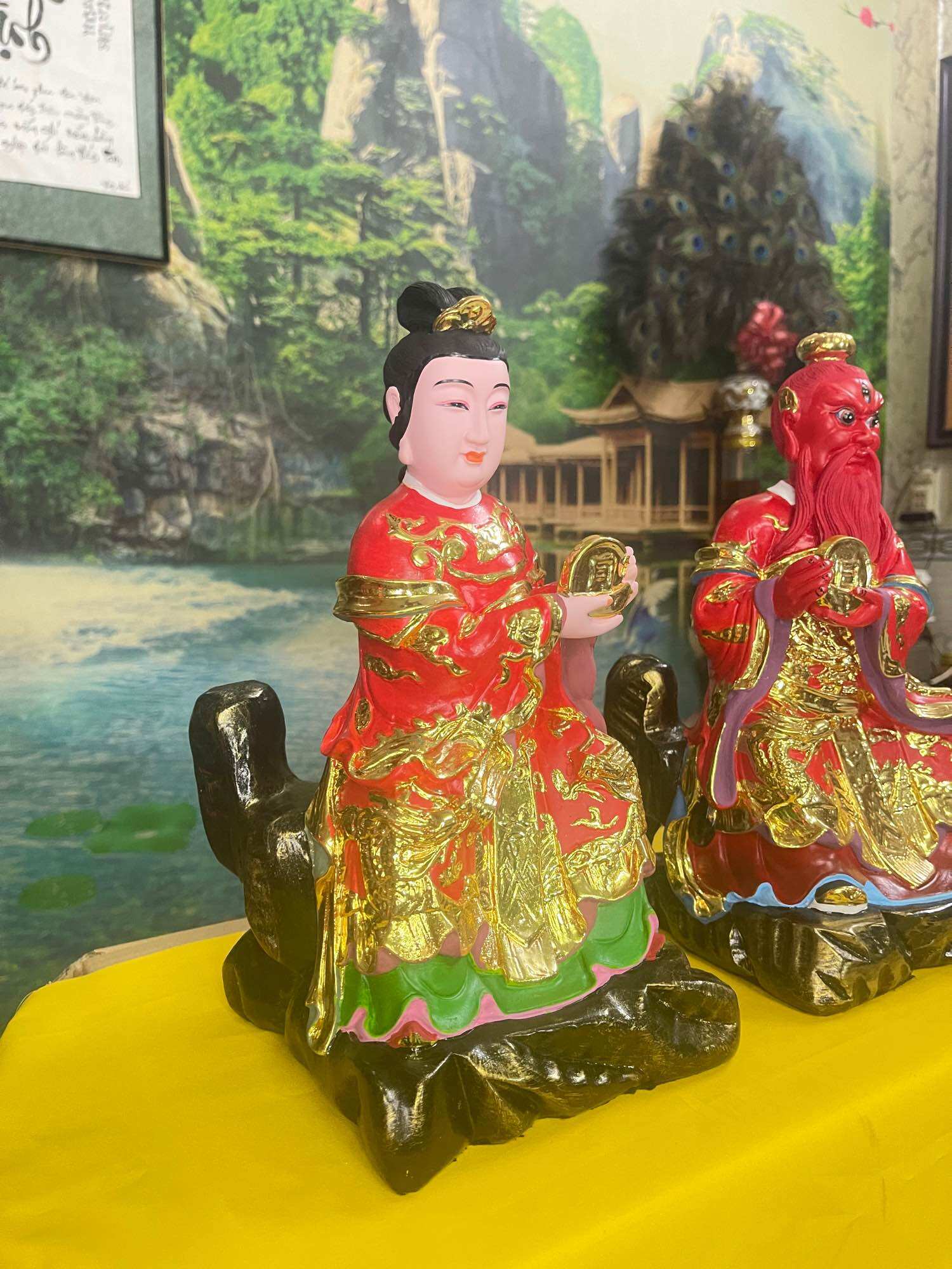 Tượng Thái Dương Thái Âm Tinh Quân