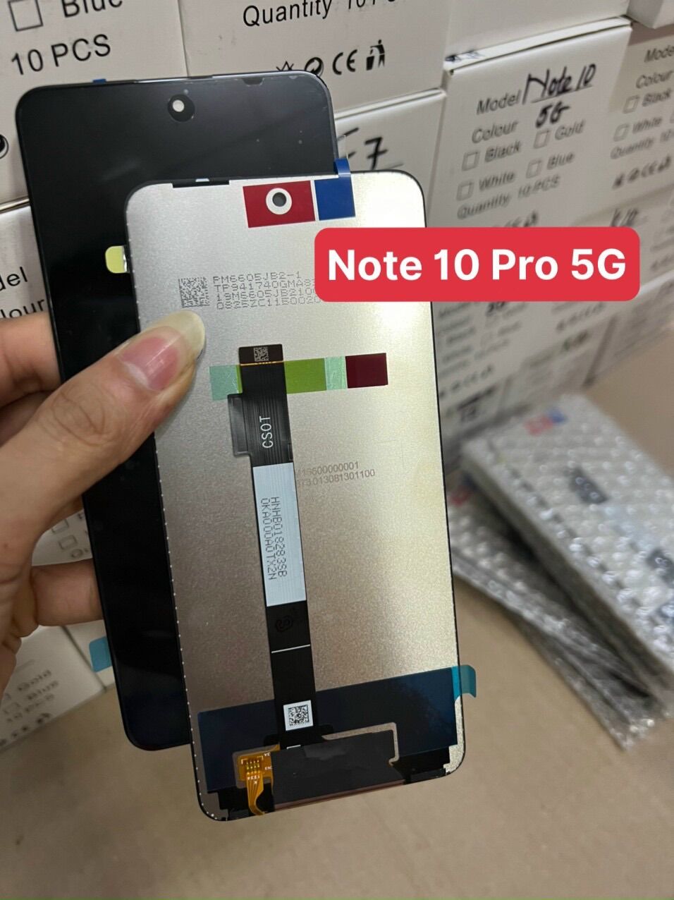 Màn hình xiaomi redmi note 10 pro 5g zin new