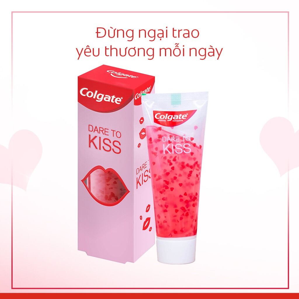 [Date 2023] Kem đánh răng Colgate Dare To Kiss 90g