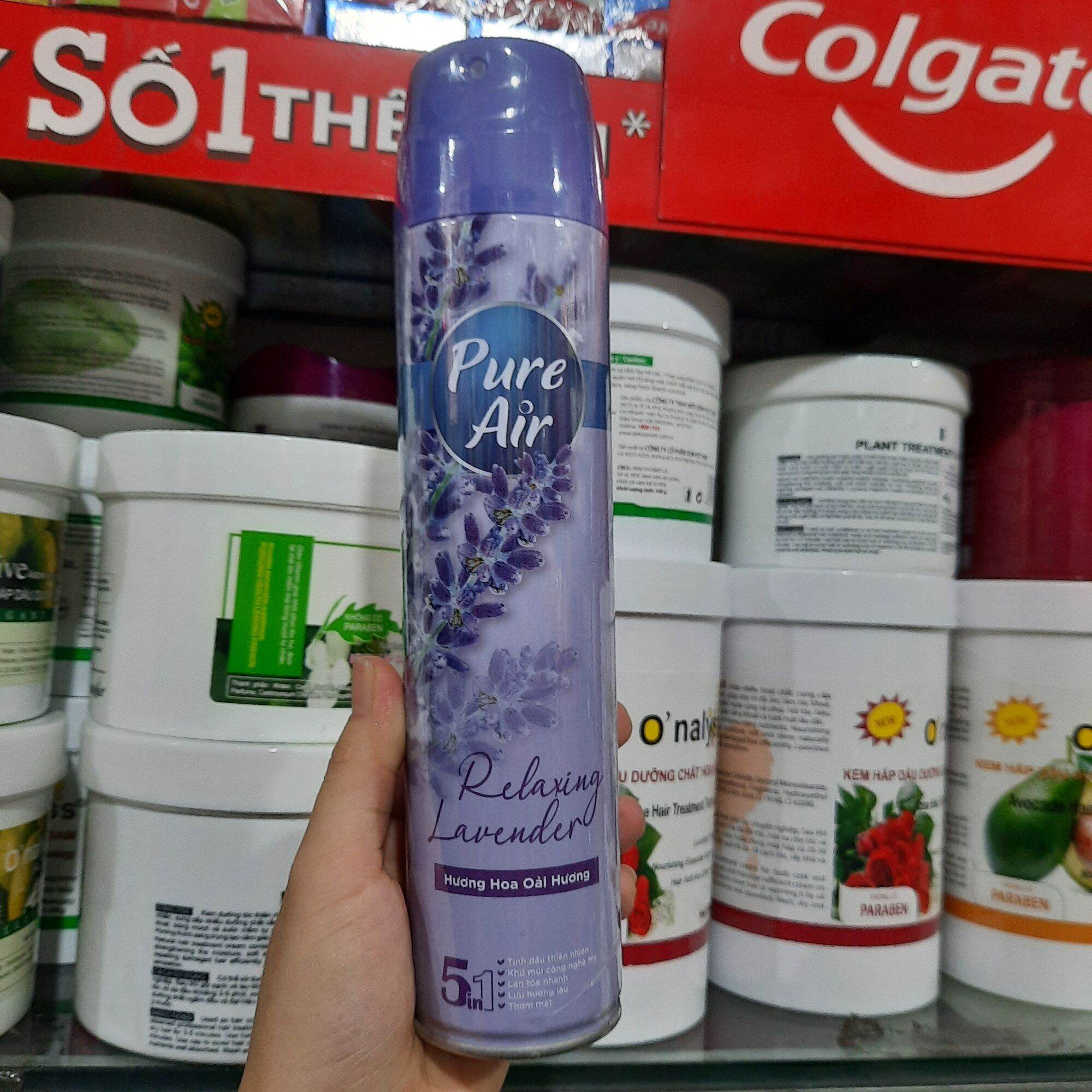 Nước xịt phòng Pure Air hương Lavender chai 280ml