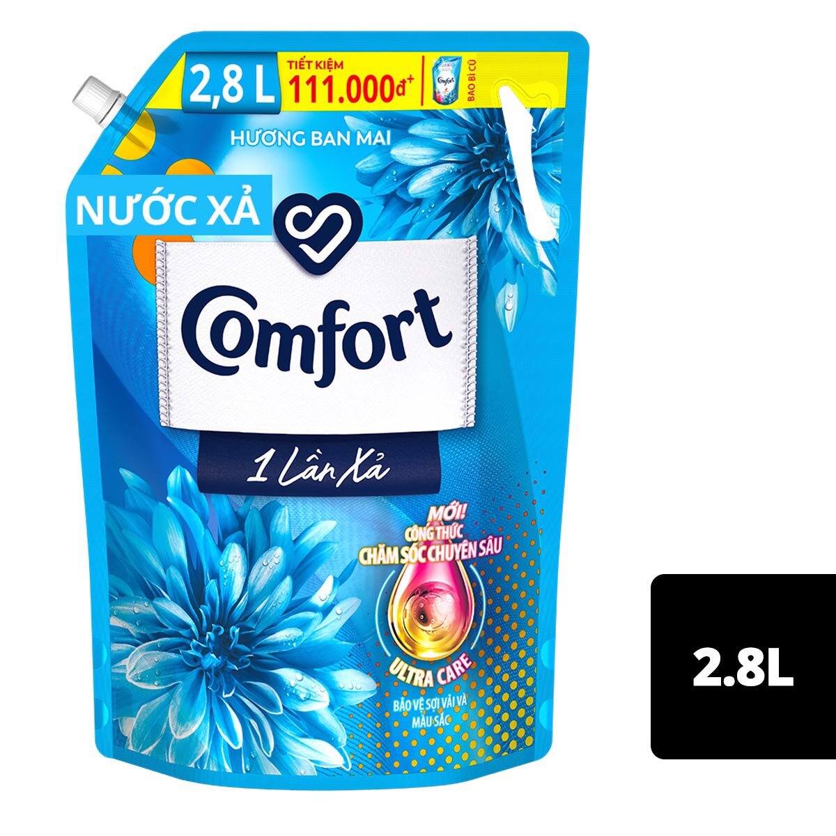 NƯỚC XẢ VẢI COMFORT 1 LẦN XẢ HƯƠNG BAN MAI