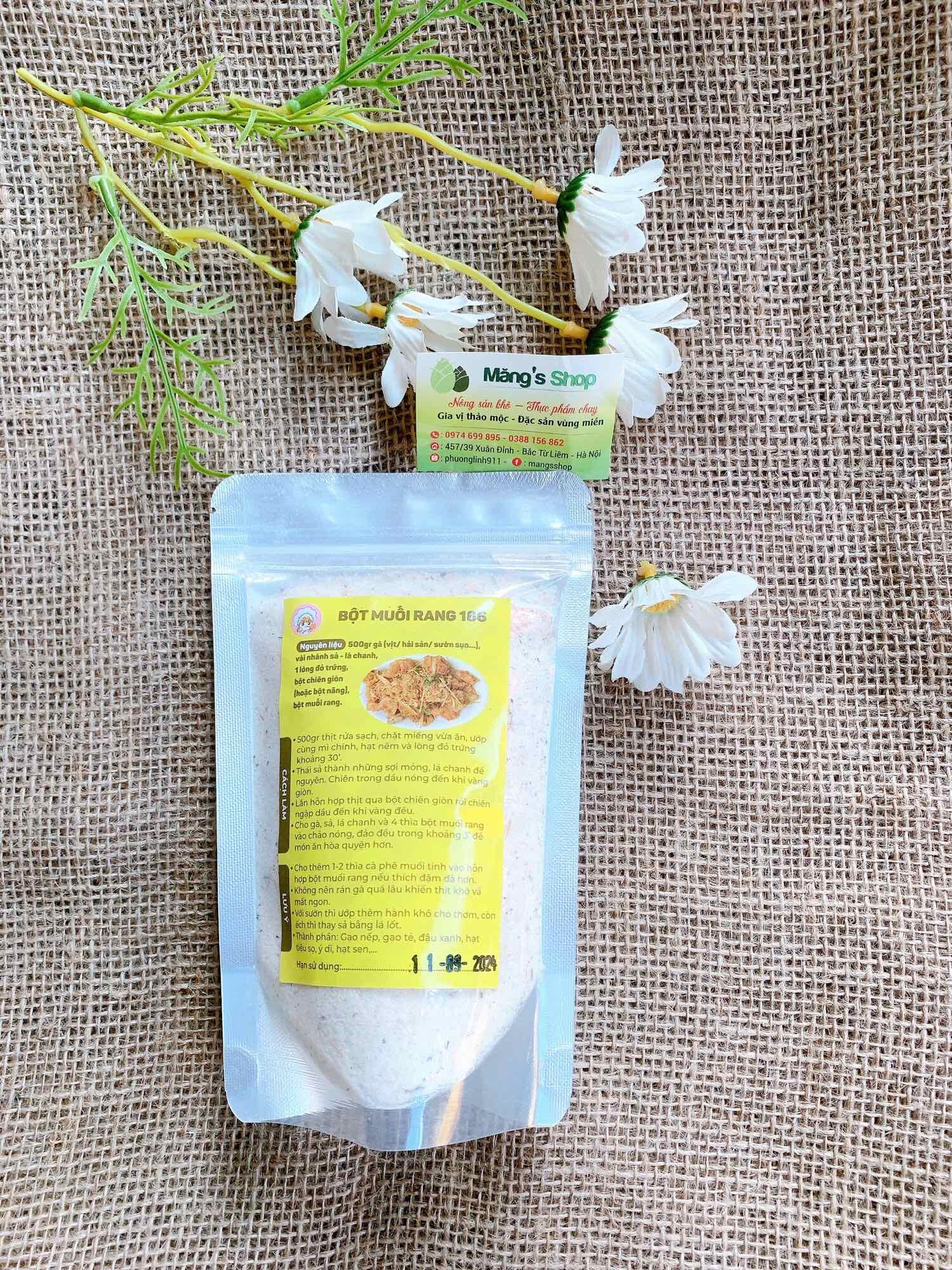 Bột rang muối thơm ngon gói 200g