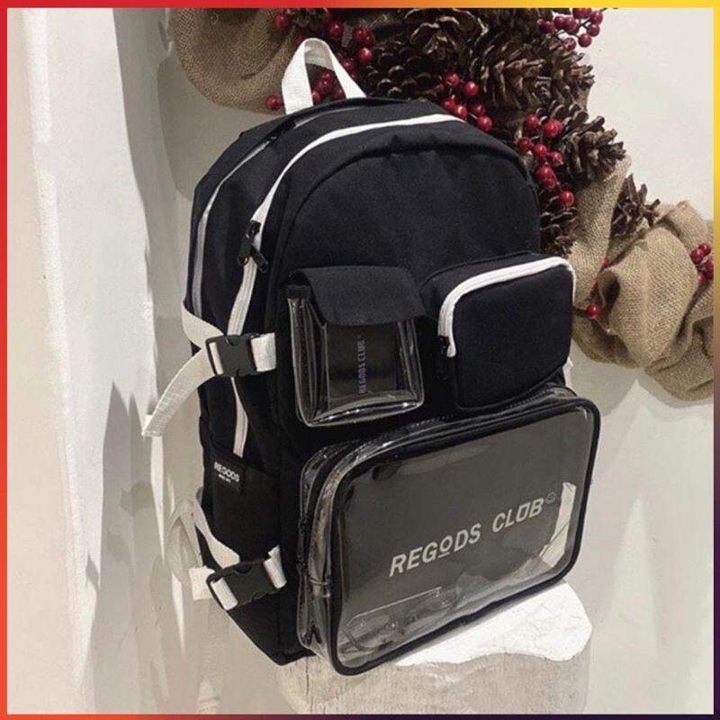 Balo ReRo đi học basic Học Sinh Nam Nữ - Cặp thời trang ulzzang đi học