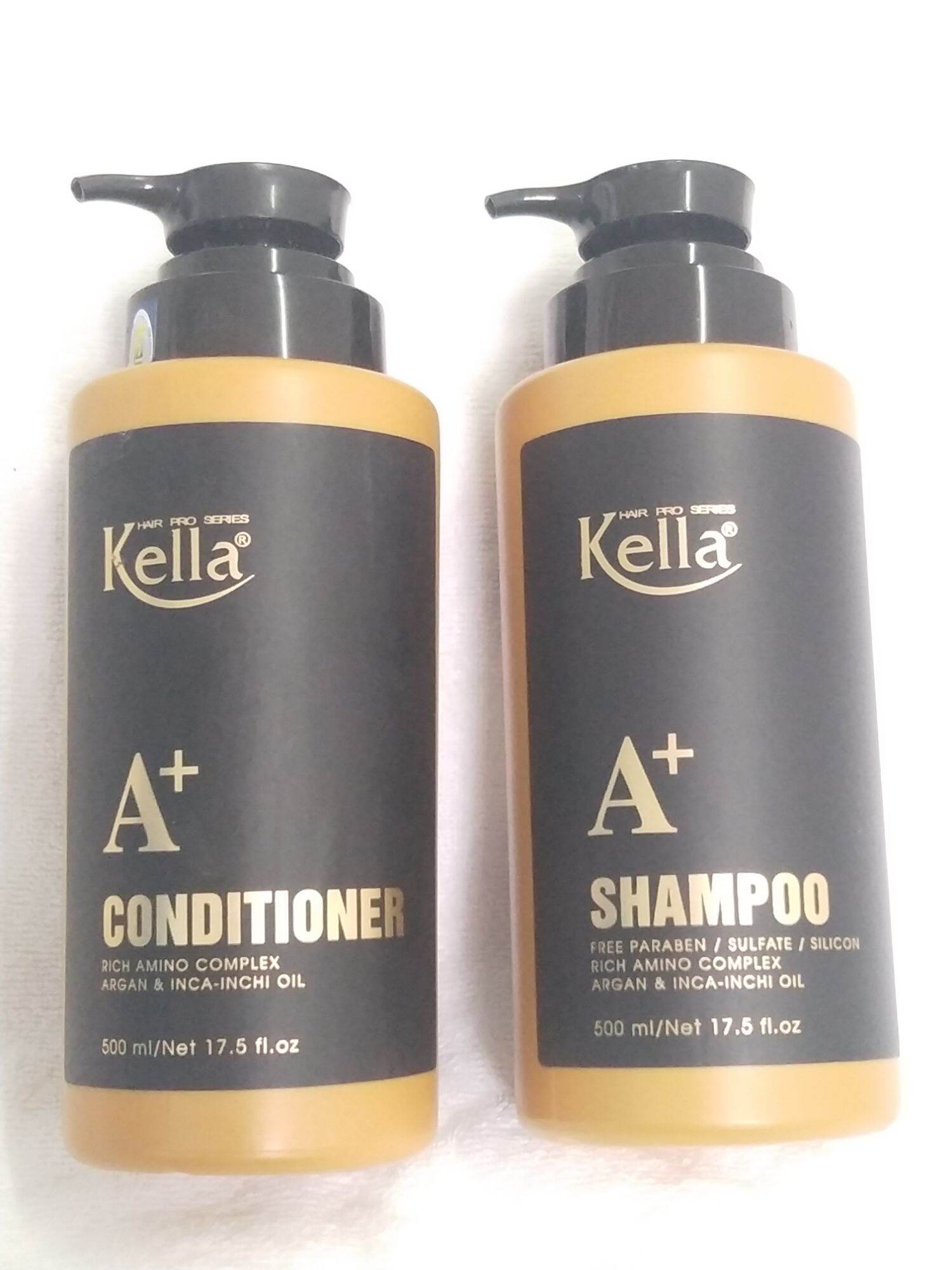 Combo dầu gội dầu xã phục hồi Kella A+ Extra Rich 500ml