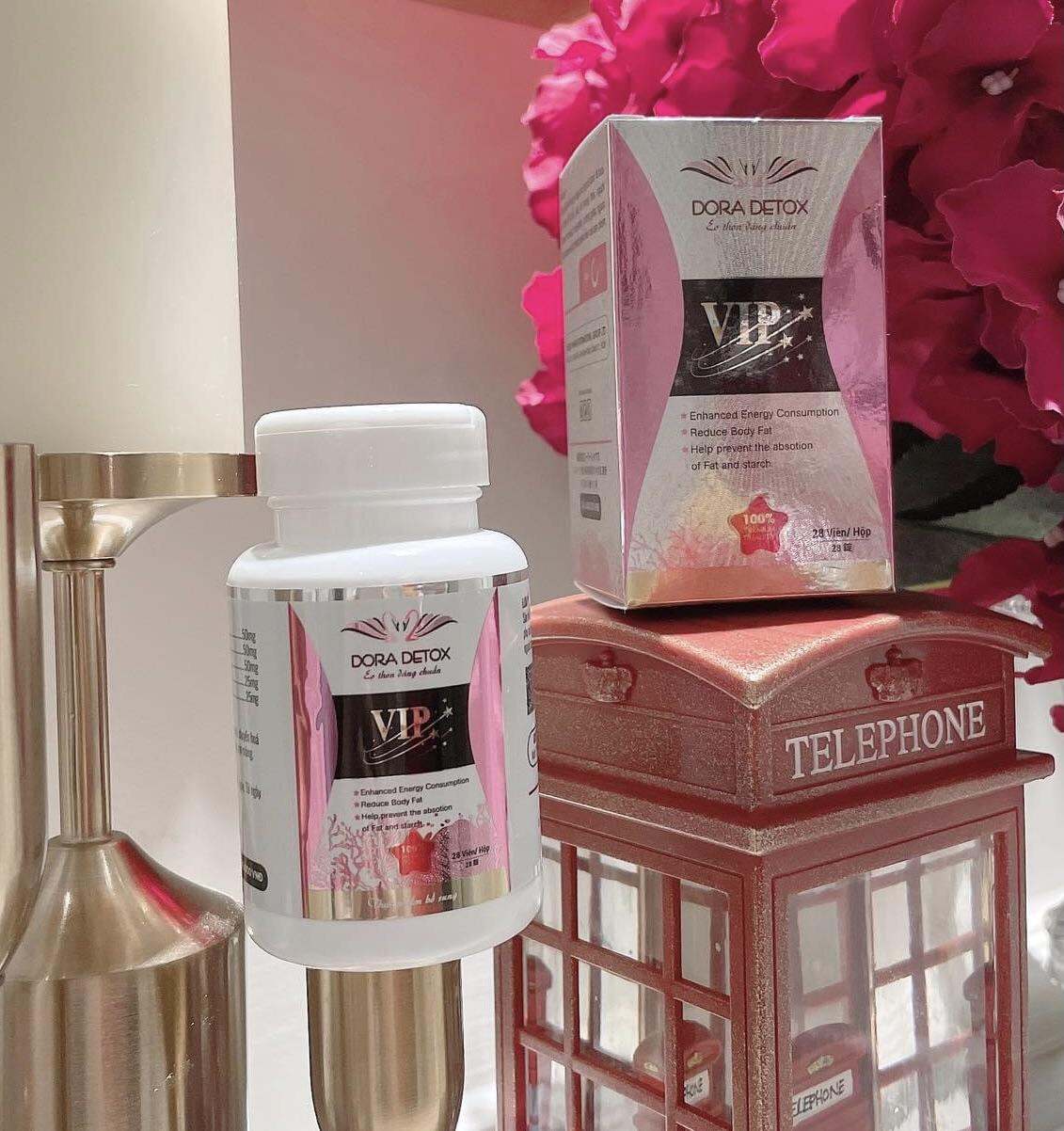 DORA DETOX Viên Uống Đào Thải Mỡ Thừa [HÀNG CHÍNH HÃNG]