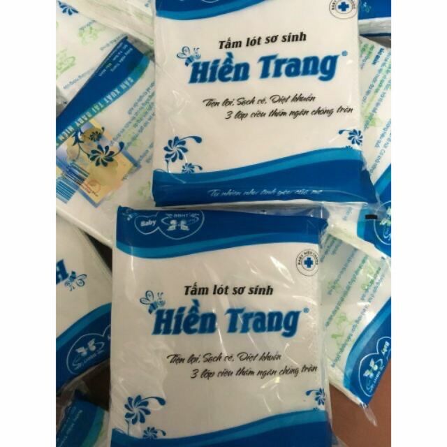 Giấy lót phân xu cao cấp Hiền Trang - set 30 miếng.