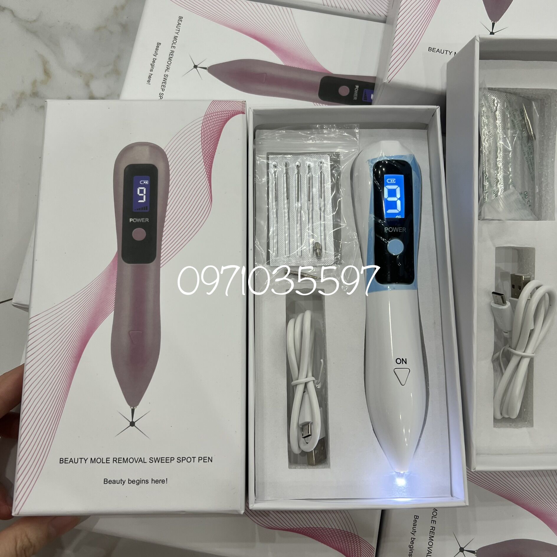 Máy cắt đốt nốt ruồi, mụn thịt, tàn nhang 9 cấp độ