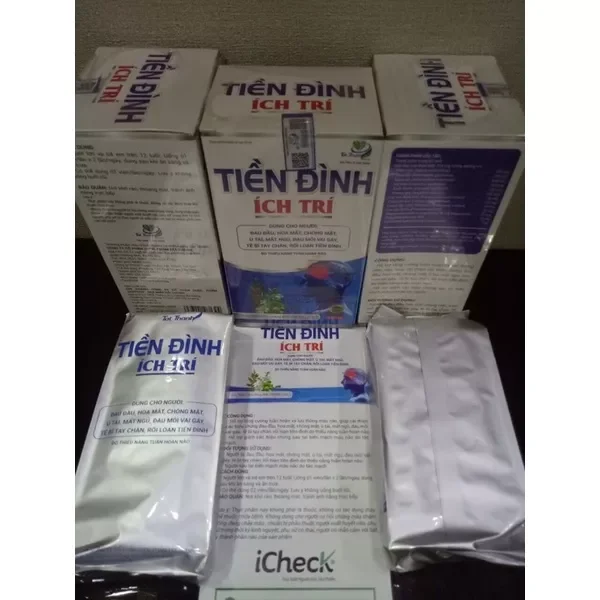 Tiền đình ích trí hộp 60 viên