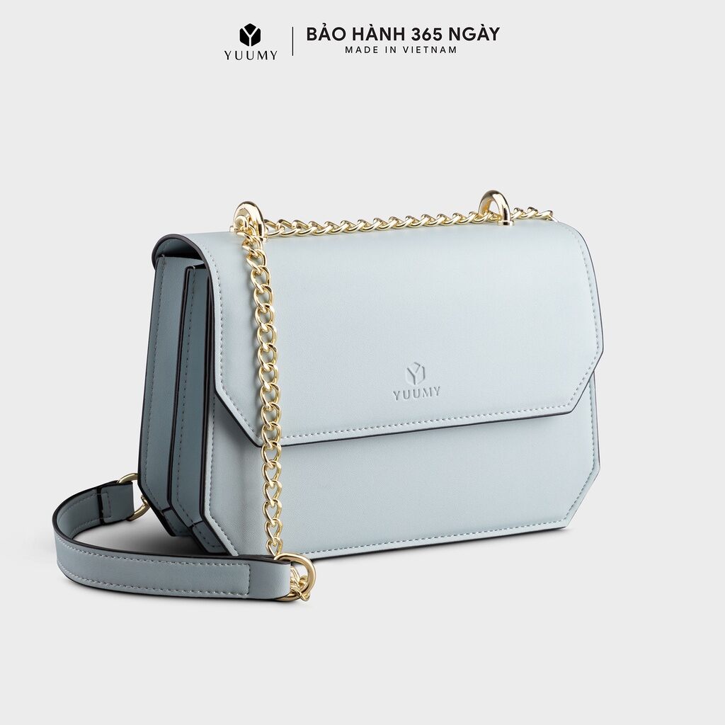 Túi đeo chéo da nữ thân đôi Yuumy Seasand YN125