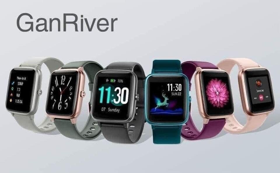 Đồng hồ thông minh Ganriver Màn hình 1,3 inch kính 2.5D Nhật Bản