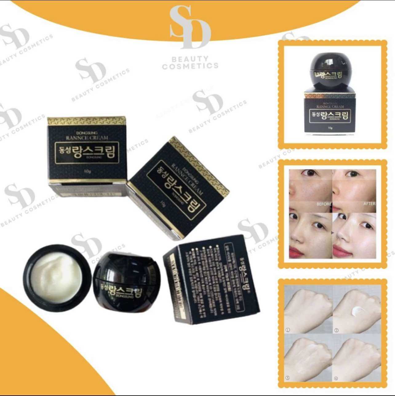 Kem Làm Sạch Nám Dongsung Rannce Cream Mini