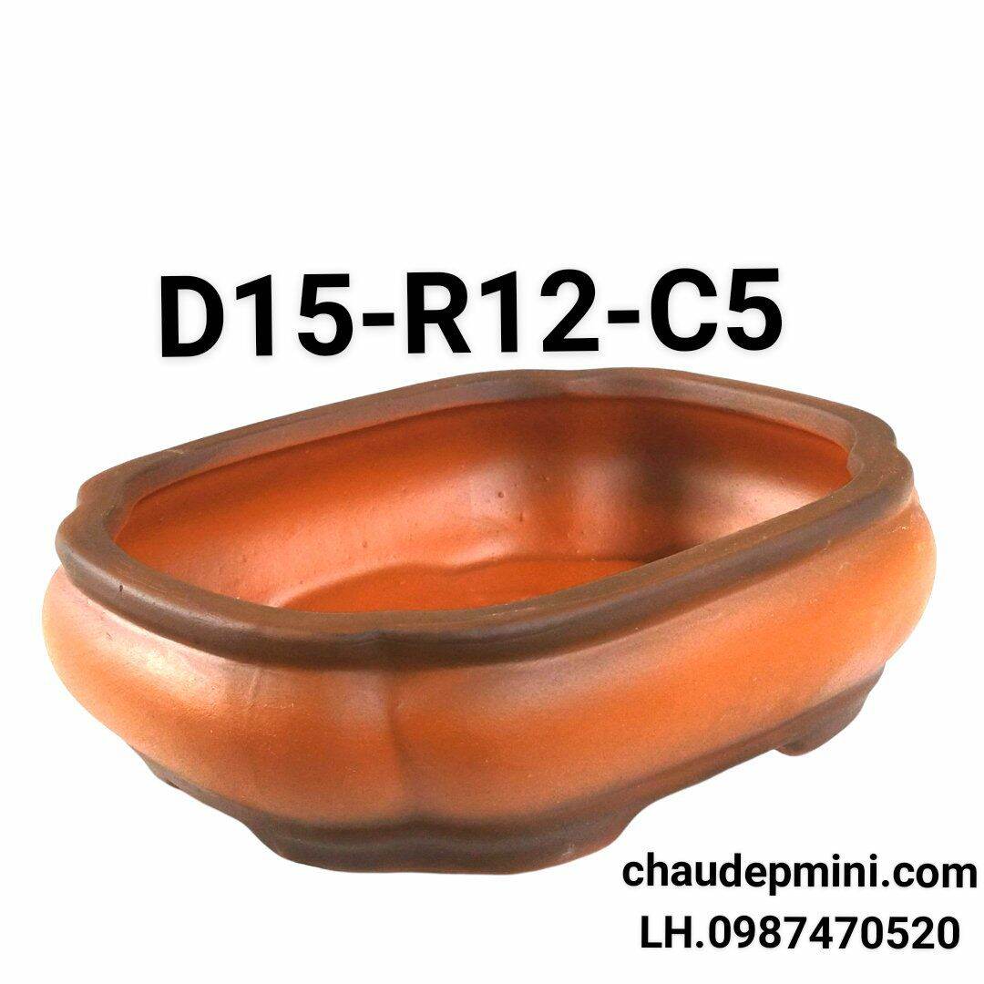 Chậu gốm trồng cây bonsai mini áng mây, chậu cây cảnh để bàn,chậu đẹp bát tràng