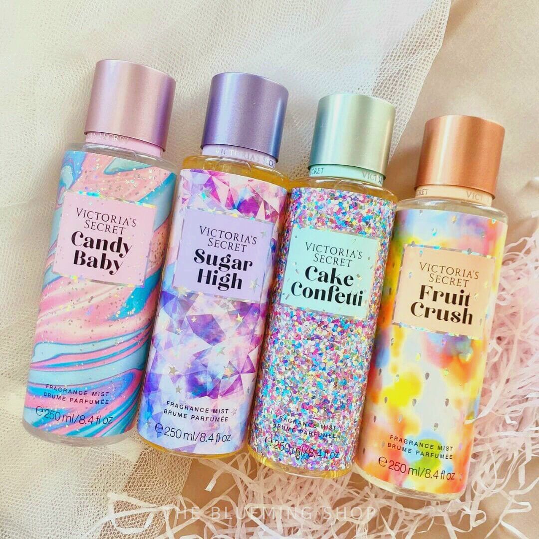 Xịt thơm body mist Victoria Secret 250ml, Nước hoa body Nữ Nội Địa Trung